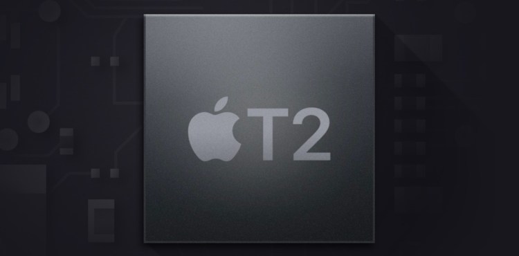 Apple's T2 chip is found in the 2018 MacBook Pro and iMac Pro.
