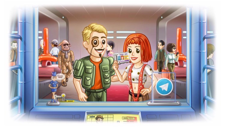 Telegram's new Passport digital ID-sharing feature is evoking the sci-fi classic The Fifth Element.
