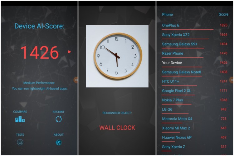 AI Benchmark app