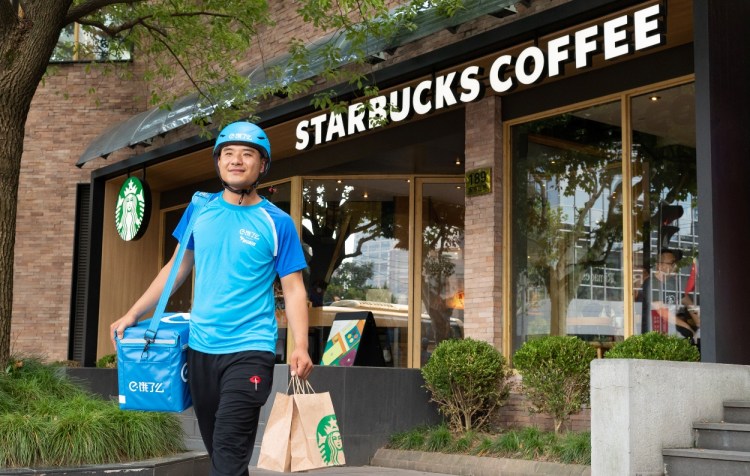 Starbucks and Alibaba's Ele.me