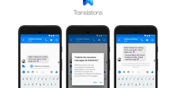Facebook Messenger assistant M can now translate French
