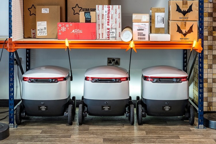 Starship Technologies: Package deliveries