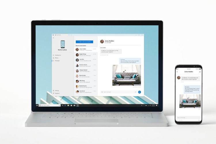 Microsoft Your Phone app