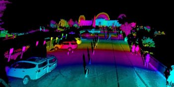 Volvo and Luminar demo advanced lidar tech that gives autonomous cars detailed view of pedestrian movements