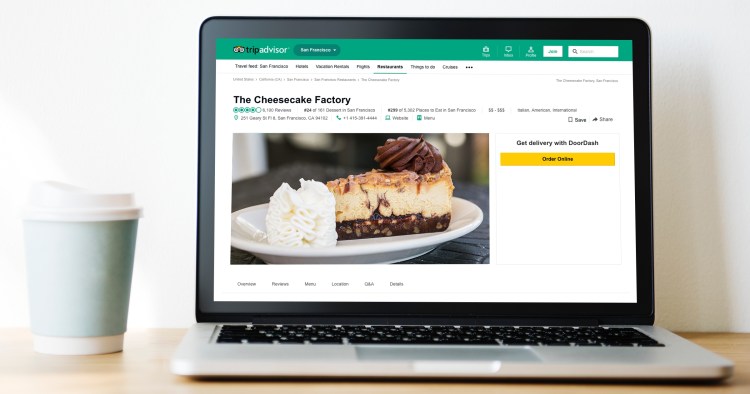 DoorDash on TripAdvisor