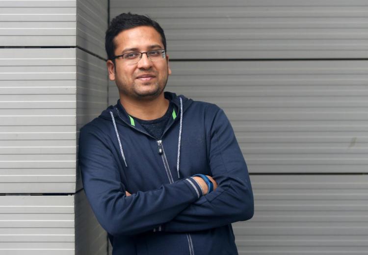 Binny Bansal, Group Chief Executive Officer of India's largest e-commerce firm Flipkart, poses at the company's headquarters in Bengaluru, India July 7, 2017. 