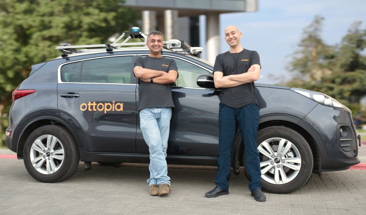 Ottopia founders Amit Rosenzweig (CEO) and Leon Altarac (CTO) 
