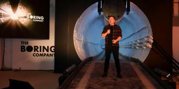 Elon Musk unveils Boring Company’s first underground transit tunnel