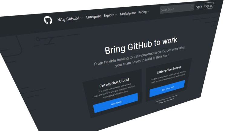 GitHub Enterprise Homepage