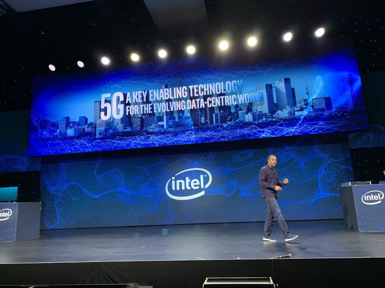 Intel's 2019 CES press conference.