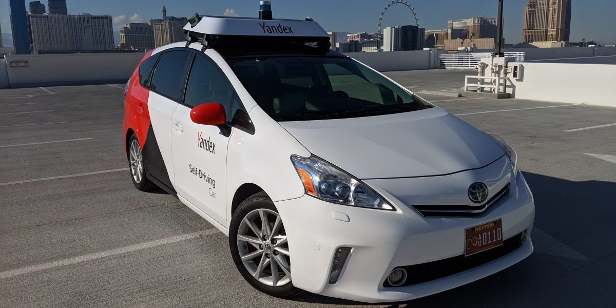 Yandex self-driving car