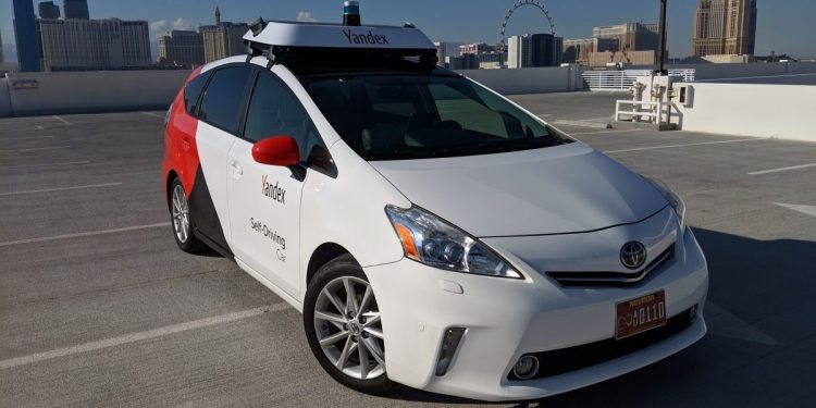 Yandex self-driving car
