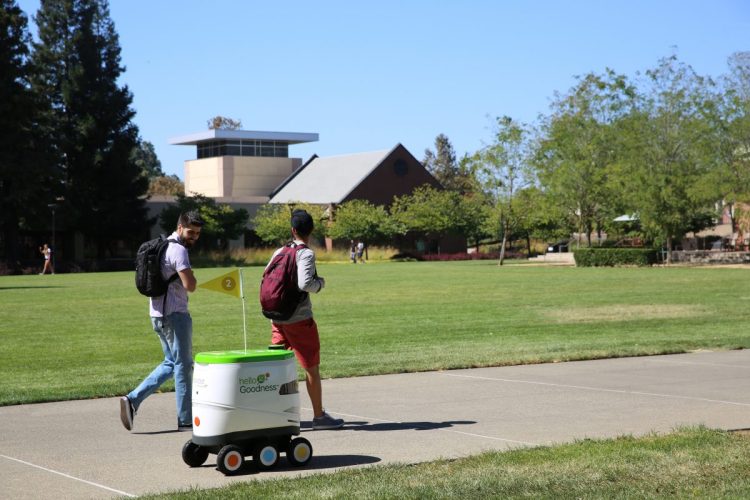 Pepsi delivery robot