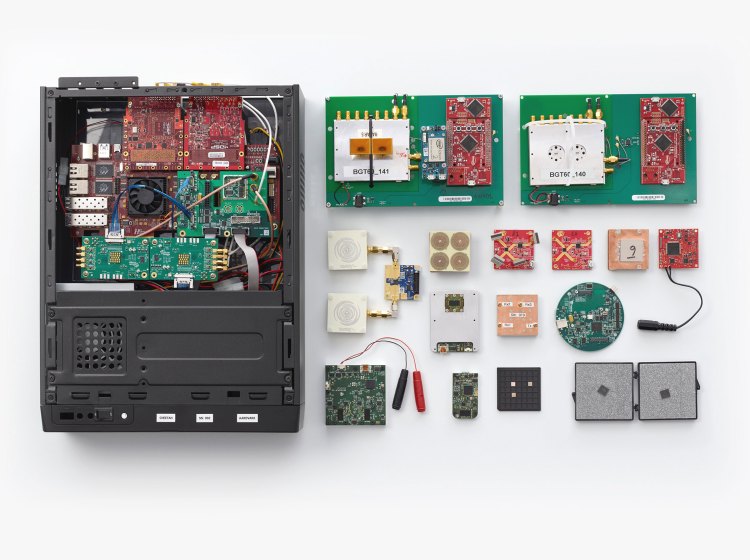 Soli hardware prototypes July 2014 - May 2015.