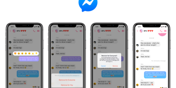 Facebook Messenger finally gets an ‘unsend‘ feature