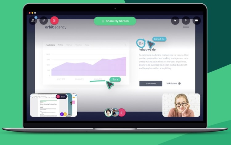 Rumpus is a new visual sharing application from Oblong Industries.