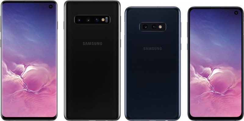 Samsung Galaxy S10 and S10e