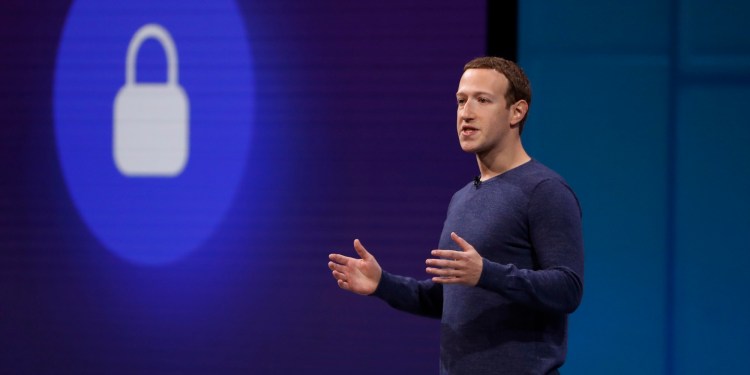 Facebook CEO Mark Zuckerberg speaks at Facebook Inc's annual F8 developers conference