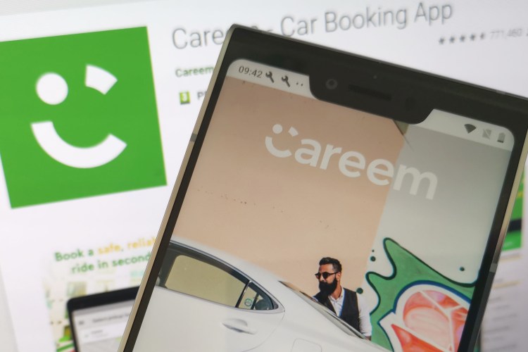 Careem mobile app