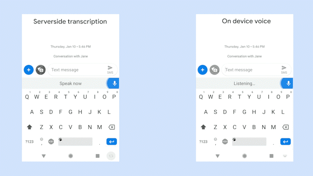 Gboard AI speech