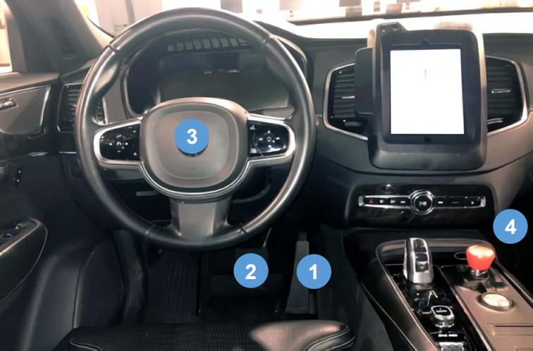 Uber self-driving car