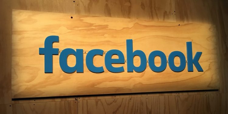 Facebook signage at 2016 F8 conference in San Francisco.