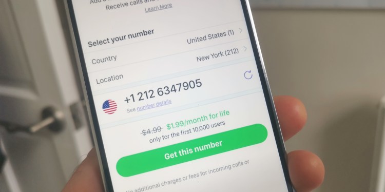 Viber: Buy your own number