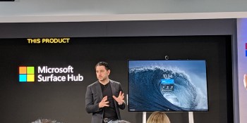 Microsoft’s Surface Hub 2S starts at $8,999, ships in June