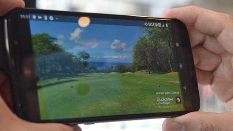 An actual 5G millimeter wave phone runs on Verizon's "5G UWB" network.