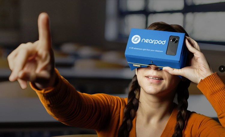 Nearpod makes inexpensive VR adventures for the classroom.