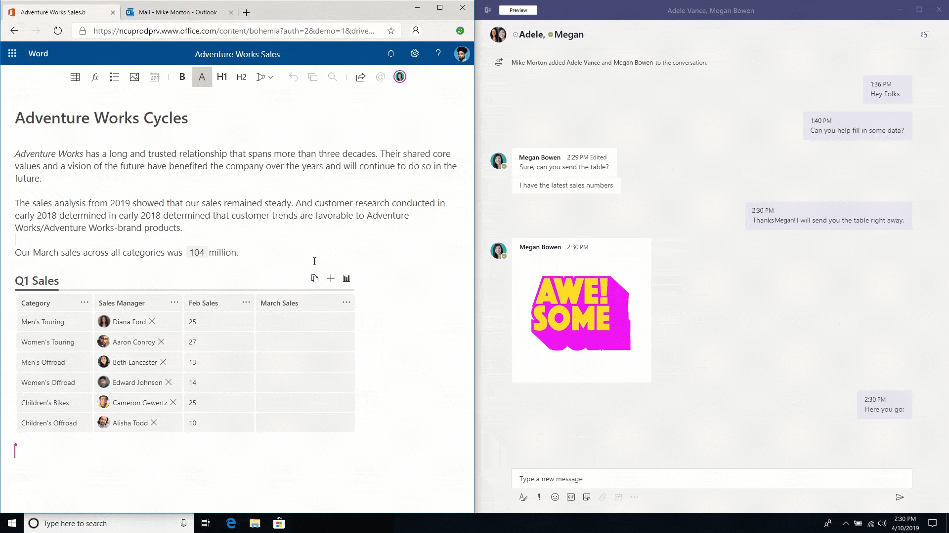 Microsoft Fluid Framework teams