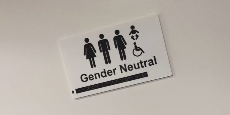 Gender / Gender Neutral sign