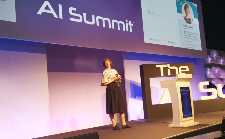 Nicola Mendelsohn, Facebook VP of EMEA, speaking at AI Summit (London) 2019