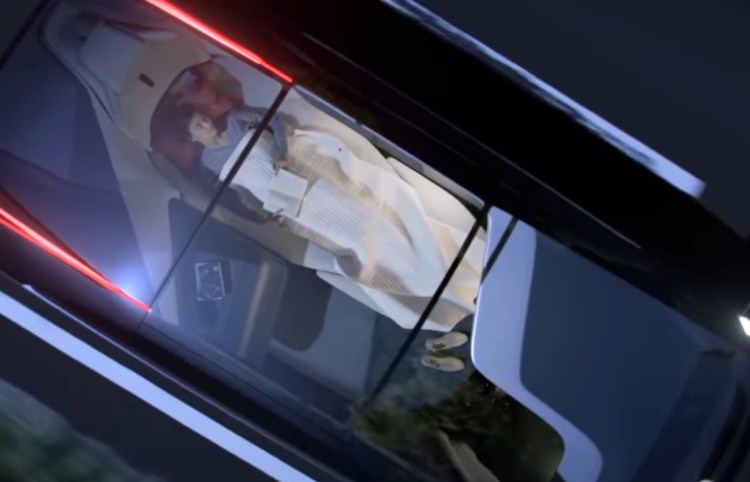 Volvo's 360c concept autonomous car