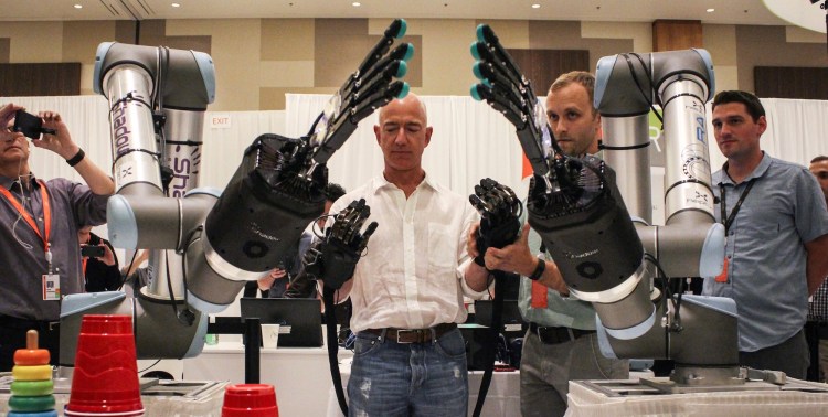 amazon remars 2019 jeff bezos telerobotics 2