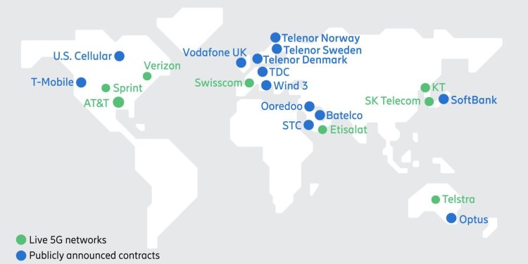 Ericsson's 5G hardware is now being used in networks launching all over the world.