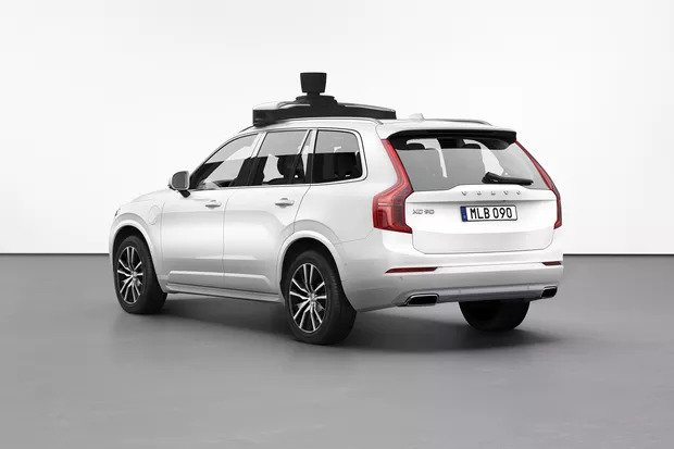 Uber self-driving car