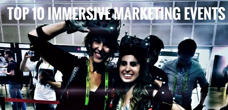 Lisa Peyton at one of her favorite immersive marketing events. 