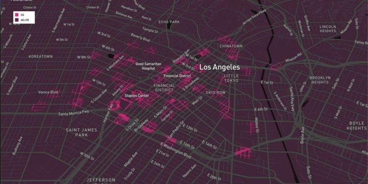 T-Mobile's initial map of 5G coverage isn't exactly impressive.