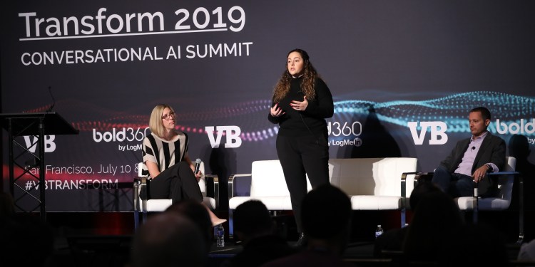Jessica Lachs and Chris Hansen at Transform 2019