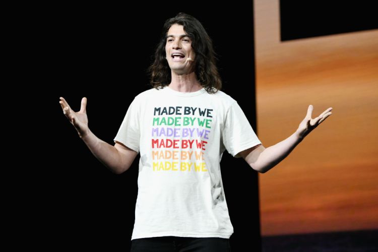 Adam Neumann speaks onstage during WeWork Presents Second Annual Creator Global Finals at Microsoft Theater on January 9, 2019 in Los Angeles, California.