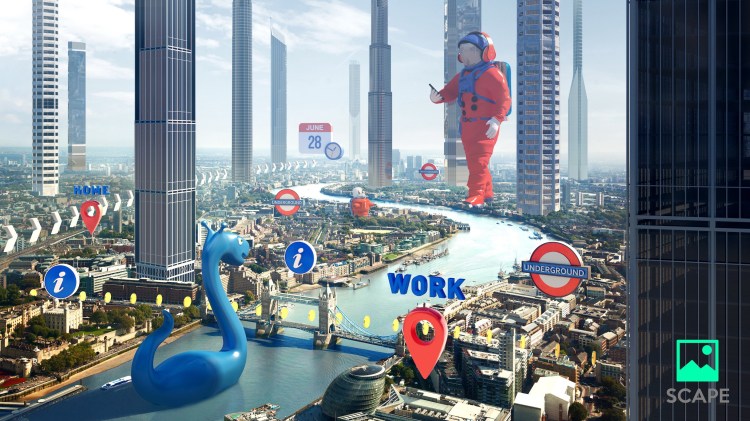 The Augmented City, by Scape Technologies