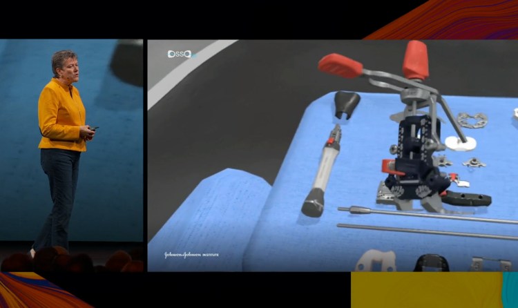 Johnson & Johnson says VR surgery helps surgeons master procedures.