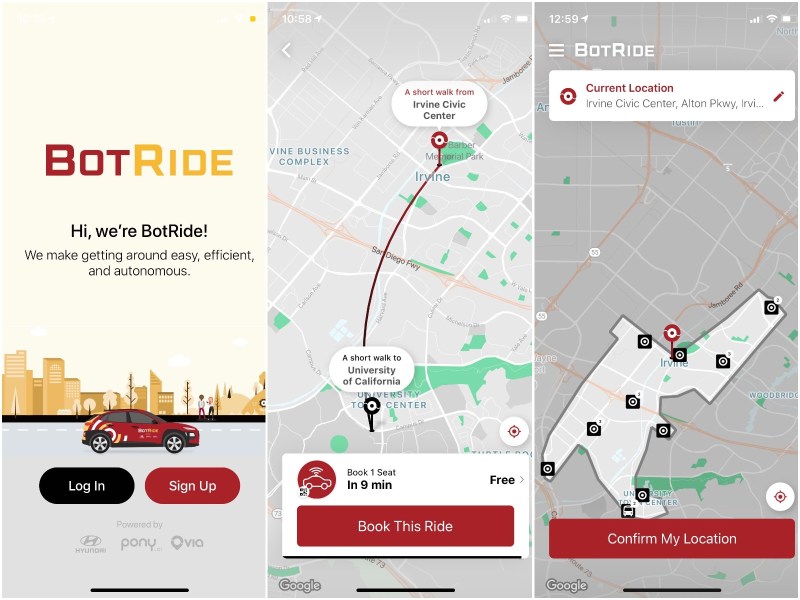 Pony.ai BotRide