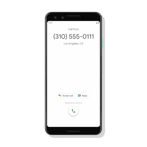 Google Pixel 4 Call Screen
