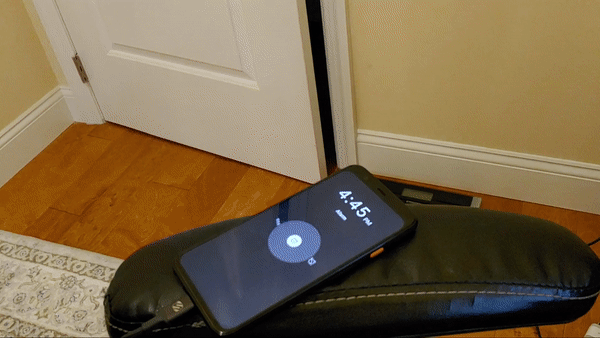 Google Pixel 4 Motion Sense alarm