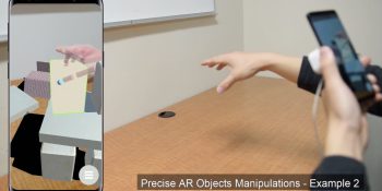 Researchers demo AR hand tracking controls for smartphones