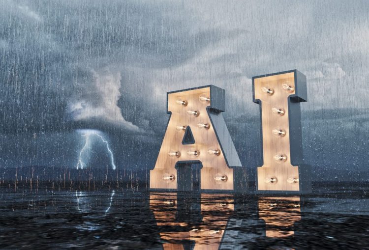 Artificial Intelligence concepts: AI in lights