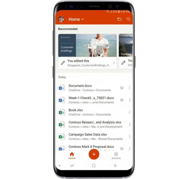 Microsoft Office Mobile Beta