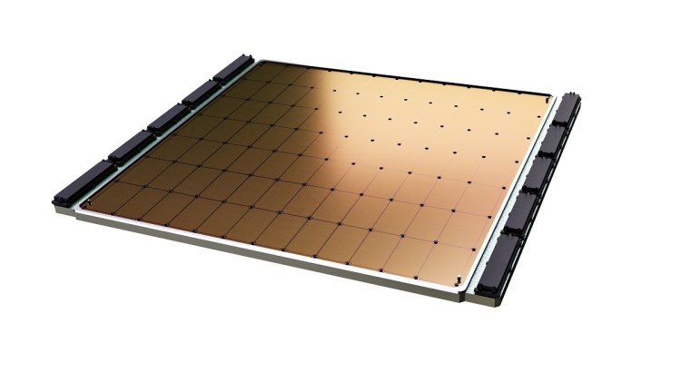 The Cerebras wafer